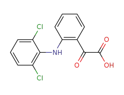 2-(2-((2,6-dichlorophenyl)amino)phenyl)-2-oxoacetic acid