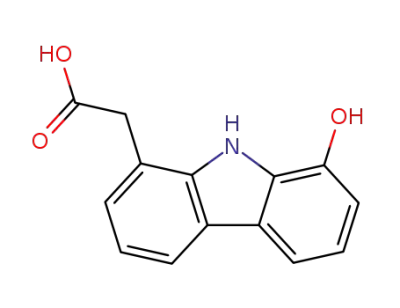 (8-hydroxy-9H-carbazol-1-yl)acetic acid