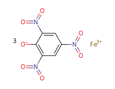 picric acid ; iron (III)-picrate