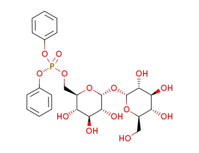 6-O-diphenoxyphosphoryl-α,α-D-trehalose
