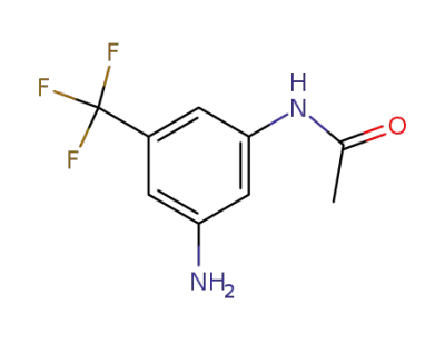 N-(3-amino-5-(trifluoromethyl)phenyl)acetamide