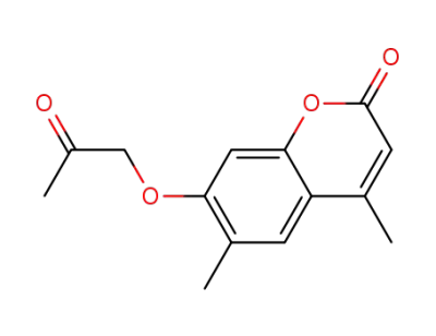 4,6-dimethyl-7-acetonyloxycoumarin