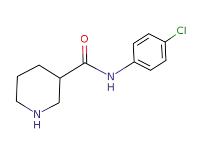 piperidine-3-carboxylic acid (4-chloro-phenyl)-amide