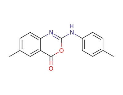 6-Methyl-2-p-tolylamino-benzo[d][1,3]oxazin-4-one