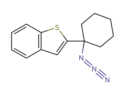 2-(1-Azido-cyclohexyl)-benzo[b]thiophene