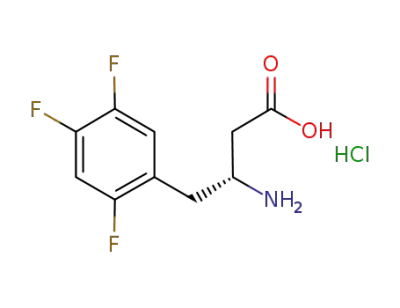 (R)-3-amino-4-phenyl(2,4,5-trifluorophenyl)butanoic acid hydrochloride