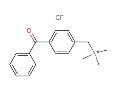 (p-methyltrimethylammonium chloride)-benzophenone